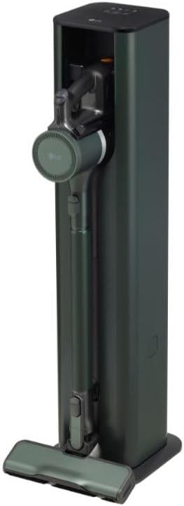 LG CordZero A9 Kompressor™ A9T-STEAM – เครื่องดูดฝุ่นไร้สาย พร้อม All-in-One Tower™ สำหรับบ้านยุคใหม่Cordless Handstick Vacuum with All-in-One Tower™