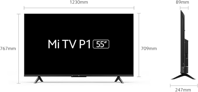 Xiaomi Mi TV P1 55" 4K UHD – สมาร์ททีวี ราคาคุ้ม ภาพคม สีสดXiaomi Mi TV P1 55" 4K UHD Smart LED TV – Affordable, Slim, Full Android TV