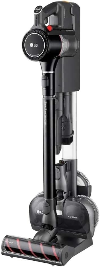 LG CordZero A9Kompressor A9K-ULTRA – เครื่องดูดฝุ่นไร้สาย Handstick แรงดูดสูง ถังฝุ่นใหญ่ แบตยาวCordless Handstick Vacuum with Strong Suction, Kompressor Bin & Dual Battery