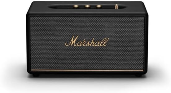 Marshall Stanmore III Homeline – ลำโพงคุณภาพสูง Bluetooth 5.2 + RCA/3.5 mm สำหรับบ้านMarshall Stanmore III Homeline Speaker – Bluetooth 5.2, RCA/3.5 mm, Premium Audio for Home