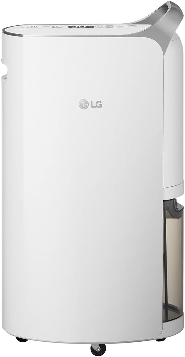 LG 28L Inverter Smart Dehumidifier พร้อม Ionizer – เครื่องลดความชื้น ประหยัดพลังงานLG 28L Inverter Smart Dehumidifier with Ionizer – Powerful Moisture Removal & Quiet Operation