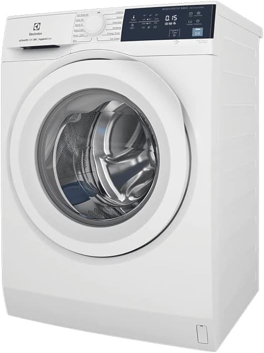เครื่องซักผ้า Electrolux EWF9024D3WB 9 กก. – UltraMix™ & VapourCare ทำความสะอาดล้ำลึก ประหยัดน้ำ 4 TicksElectrolux EWF9024D3WB 9kg Washer – UltraMix™ Deep Cleaning & 4-Ticks Water Efficiency