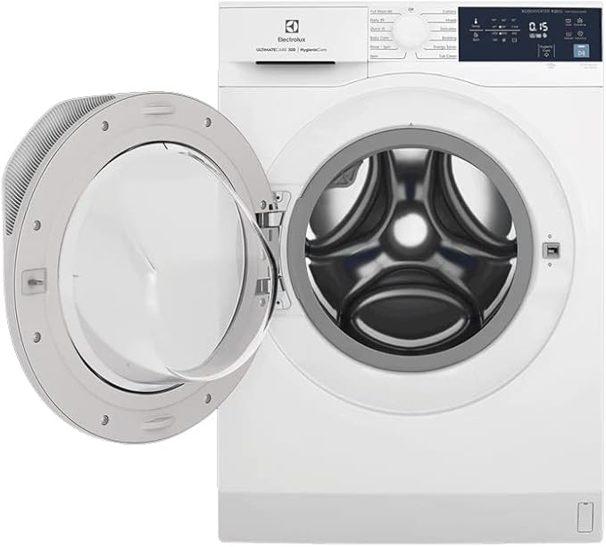 เครื่องซักผ้า Electrolux EWF9024D3WB 9 กก. – UltraMix™ & VapourCare ทำความสะอาดล้ำลึก ประหยัดน้ำ 4 TicksElectrolux EWF9024D3WB 9kg Washer – UltraMix™ Deep Cleaning & 4-Ticks Water Efficiency