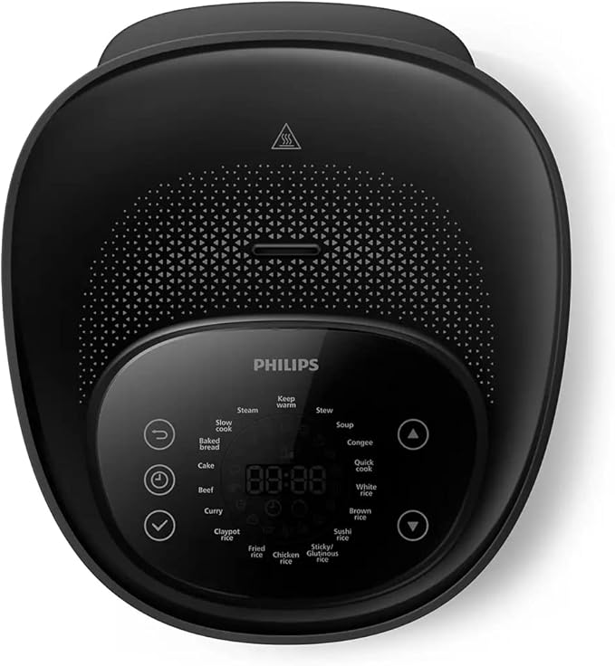 Philips 5000 Series IH HD4539/62 หม้อหุงข้าว IH 1.5L – 18 โปรแกรม, หม้อ Maifanshi, ระบบ 3D HeatingPhilips 5000 Series IH HD4539/62 หม้อหุงข้าว IH 1.5L – 18 โปรแกรม, หม้อ Maifanshi, ระบบ 3D Heating