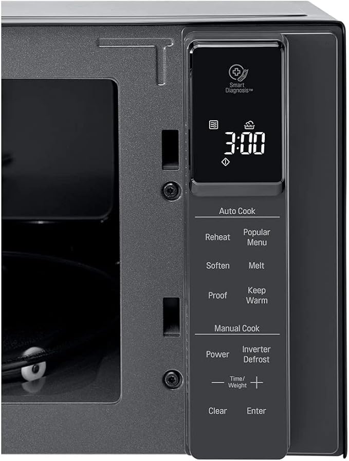 LG MS2595DIS เตาไมโครเวฟ NeoChef 25L Smart Inverter – ประหยัดพื้นที่ อุ่นอาหารสม่ำเสมอLG MS2595DIS 25L Smart Inverter Microwave Oven – Compact, Even Heating & EasyClean