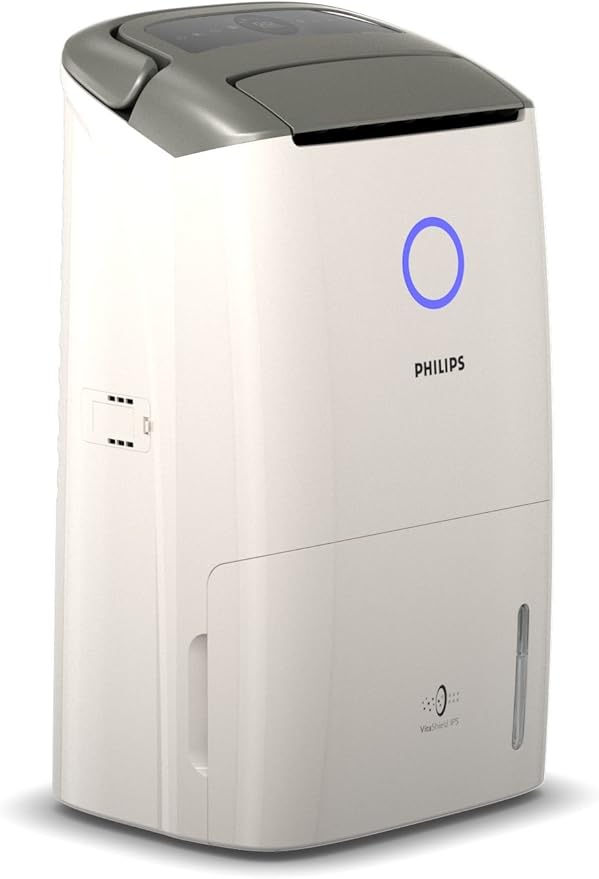 Philips Series 5000 เครื่องฟอกอากาศ + เครื่องลดความชื้น 25 ลิตร/วัน CADR 270 – รุ่น DE5205/30Philips Series 5000 2-in-1 Air Purifier & Dehumidifier – 25L/Day, CADR 270, HEPA Filter (DE5205/30)