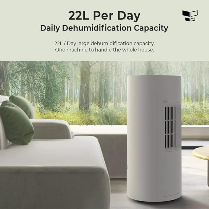 เครื่องลดความชื้น Xiaomi Smart Dehumidifier 13L – กำจัดความชื้น เชื้อรา กลิ่นอับXiaomi Smart Dehumidifier 13L – Powerful Moisture & Mold Removal with 3L Water Tank
