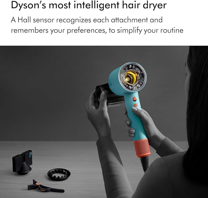 Dyson Supersonic Nural™ Jasper Plum 599009-01 – ไดร์เป่าผมพรีเมียม เทคโนโลยี Scalp Protect เรียนรู้การใช้งานอัตโนมัติDyson Supersonic Nural™ Jasper Plum 599009-01 – Premium Hair Dryer with Scalp Protect & Smart Features
