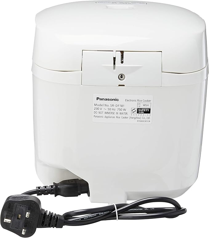 Panasonic SR-DF181WSH หม้อหุงข้าว 1.8 ลิตร Micom – ข้าวสวย หุงง่าย ใช้งานประจำวันPanasonic SR-DF181WSH 1.8L Micom Rice Cooker – Easy, Reliable Daily Rice Cooking
