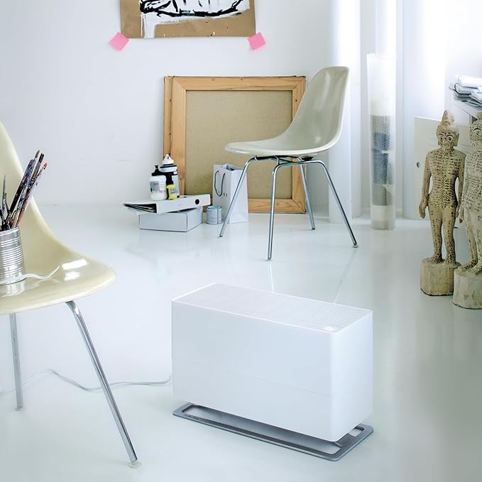 Stadler Form Oskar Big – เครื่องเพิ่มความชื้นประหยัดพลังงาน สำหรับห้องใหญ่ 100 ตร.ม. เสียงเงียบมากSaving Humidifier for Large Rooms, Ultra-Quiet, Dimmable LED, Auto Shut-off