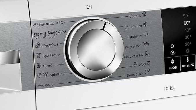 Bosch WGG254A0SG เครื่องซักผ้า 10kg I-DOS – ระบบจ่ายผงซักฟอกอัตโนมัติ ประหยัดน้ำ 4 TicksBosch WGG254A0SG 10kg I-DOS Washer – Auto Dosing, EcoSilence, 4-Ticks Water Efficiency