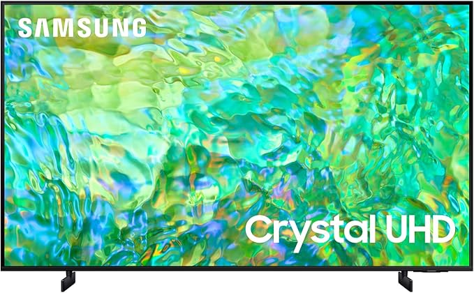 Samsung 55" CU8000 ทีวี 4K Crystal UHD – PurColor, OTS Lite, Q-Symphony, ดีไซน์บางเฉียบSamsung 55-Inch CU8000 4K Crystal UHD TV – PurColor, OTS Lite, Q-Symphony, Ultra Slim Design
