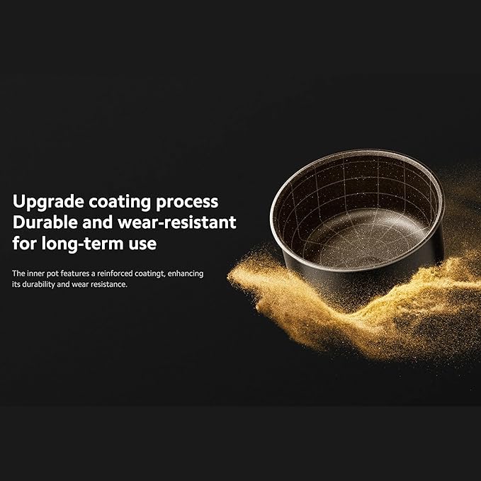 Xiaomi หม้อหุงข้าวอเนกประสงค์ 4 L – 860W, 6-ชั้นหม้อไม่ติด, หุงเร็ว เหมาะกับครอบครัวXiaomi Multifunctional Rice Cooker 4 L – 860W, 6-Layer Non-Stick Pot & Quick Cooking